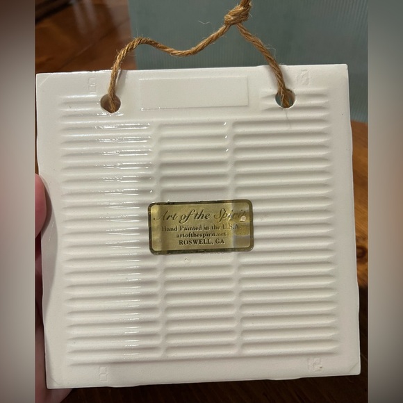 Art of the Spirit Hand-Painted Nativity Tile Christmas Religious Bible Holiday - Picture 5 of 8